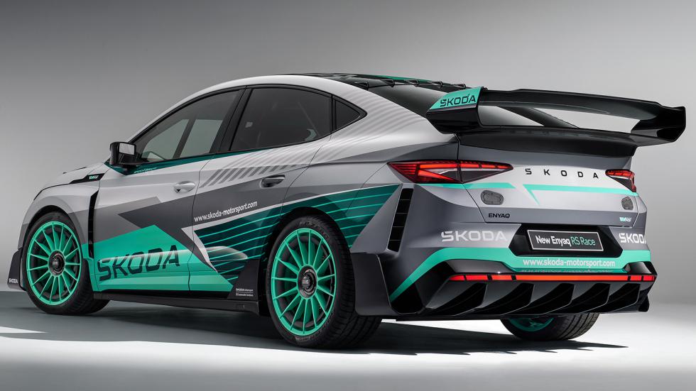 Skoda Enyaq RS Race: Επέστρεψε με βιώσιμες ιδέες για μοντέλα παραγωγής